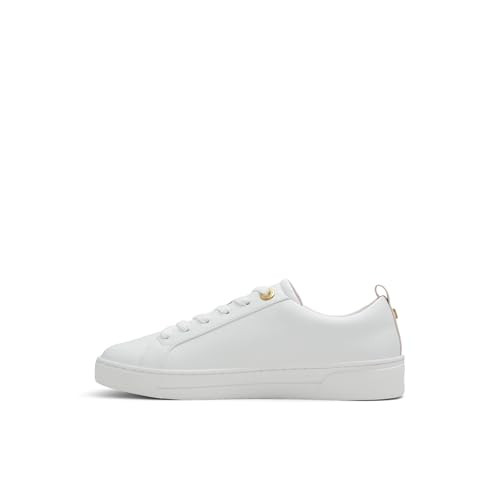 Amazon.com | Ted Baker Women's Alison Floral Leather Court Sneaker, Floral, 8 | Fashion Sneakers | Amazon (US)