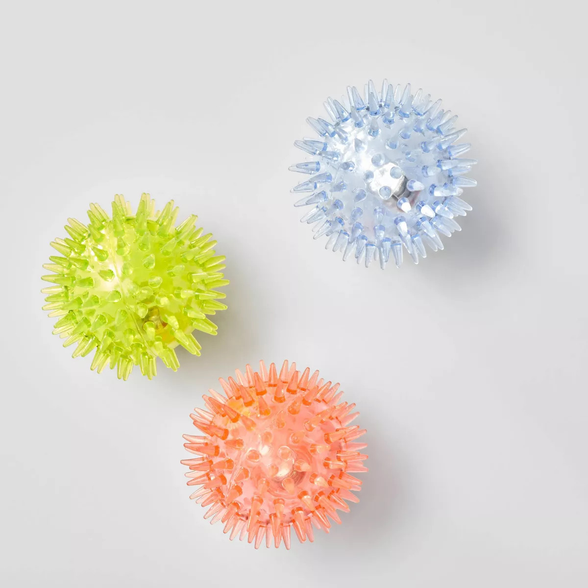 3ct Halloween 'Light Up' Squeeze Balls - Spritz™ | Target