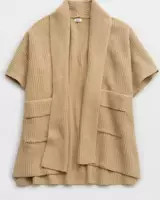 Aerie Shawl Collar Sweater Cape | Aerie