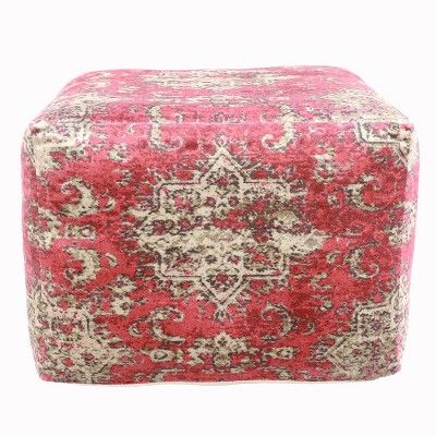 Olivia Square Moroccan Inspired Pouf - Décor Therapy | Target