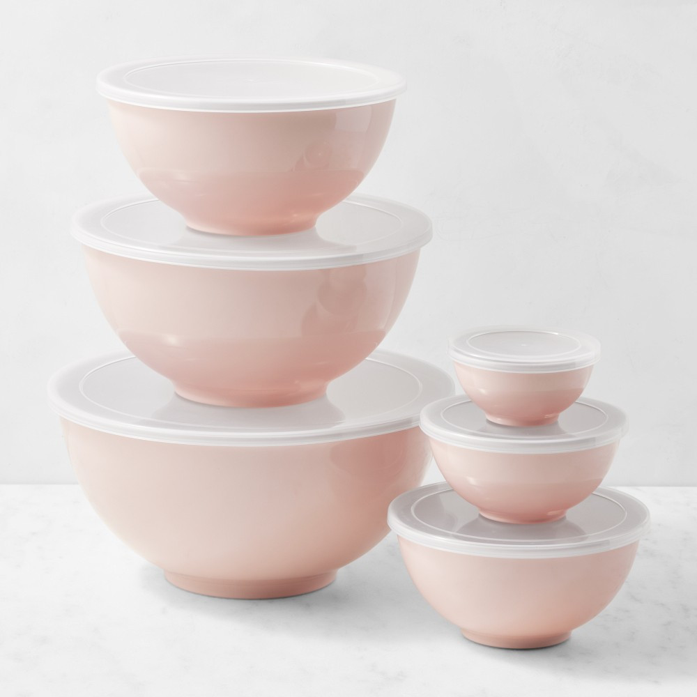 Melamine Mixing Bowls with Lid, Set of 6 | Williams-Sonoma