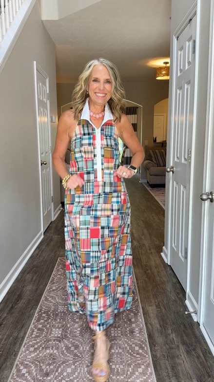 Are you kidding?! How darling I this dress. Wearing XS 
Summer dresses, vacation dress

#LTKgrwm #LTKOver40 #LTKootd