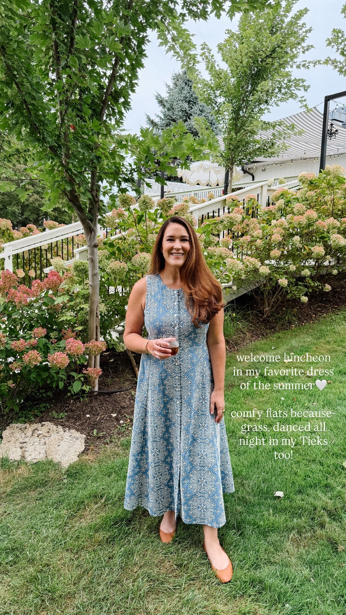 Perfect garden party, wedding guest, summer dress. 

Go down one! Wearing a 10.
Tieks- if in between sizes go down, even if you have wide feet!

#LTKMidsize #LTKWedding #LTKSeasonal
