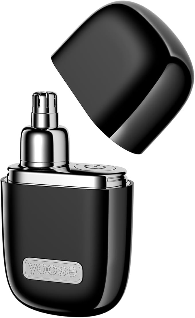 yoose Alloy Nose Hair Trimmer, Portable Nose Hair Trimmer for Men Women, Rechargeable, Washable N... | Amazon (US)