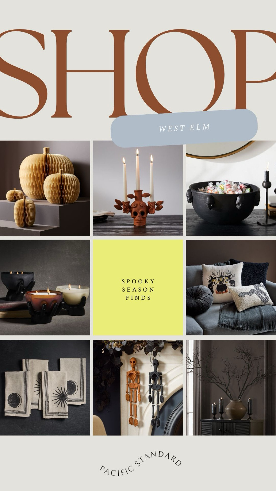 Spooky Season Decor from West Elm ~ the Halloween season is finally on the horizon! Shop these favorites from my go-to modern design retailer! 

#halloween #halloweendecor #pumpkin #westem 

#LTKHome #LTKStyleTip #LTKFallSale