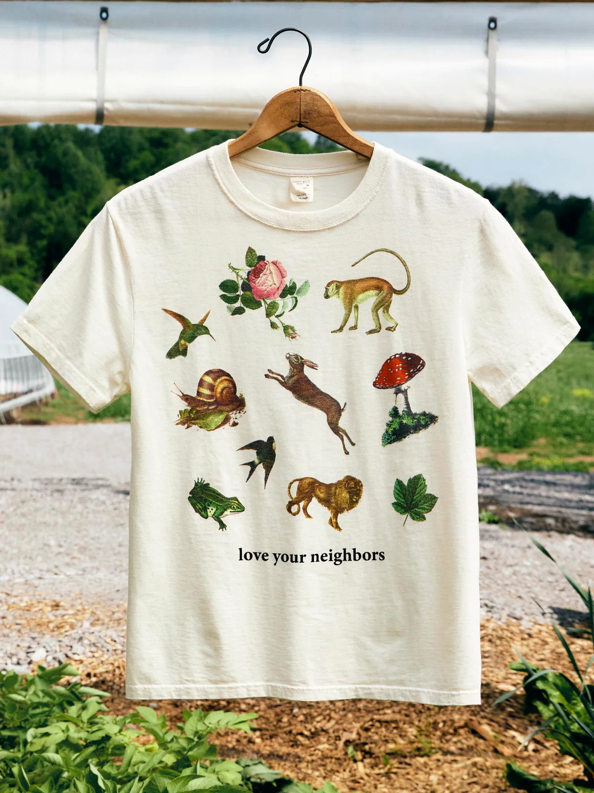 the "love your neighbors" tee | imogene + willie