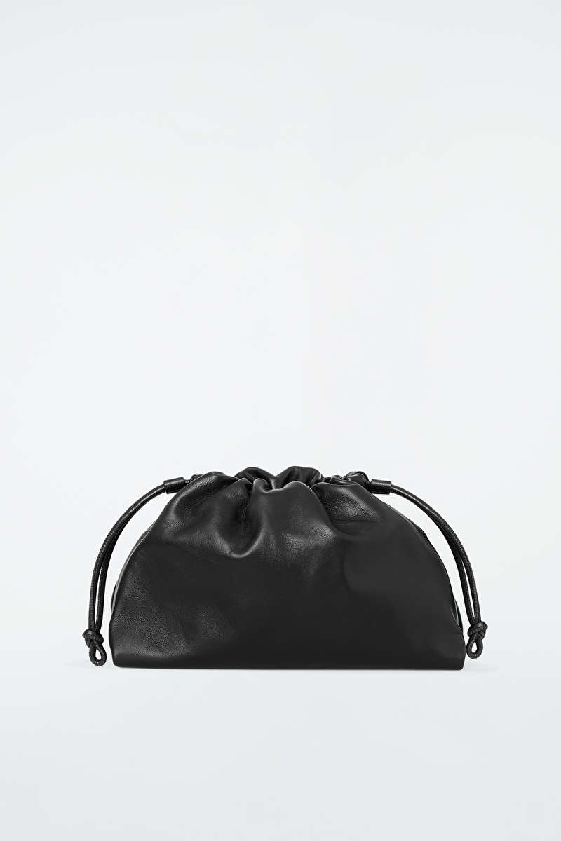 MINI CAVATELLI CLUTCH - Black - BORDEAUX - COS | COS UK