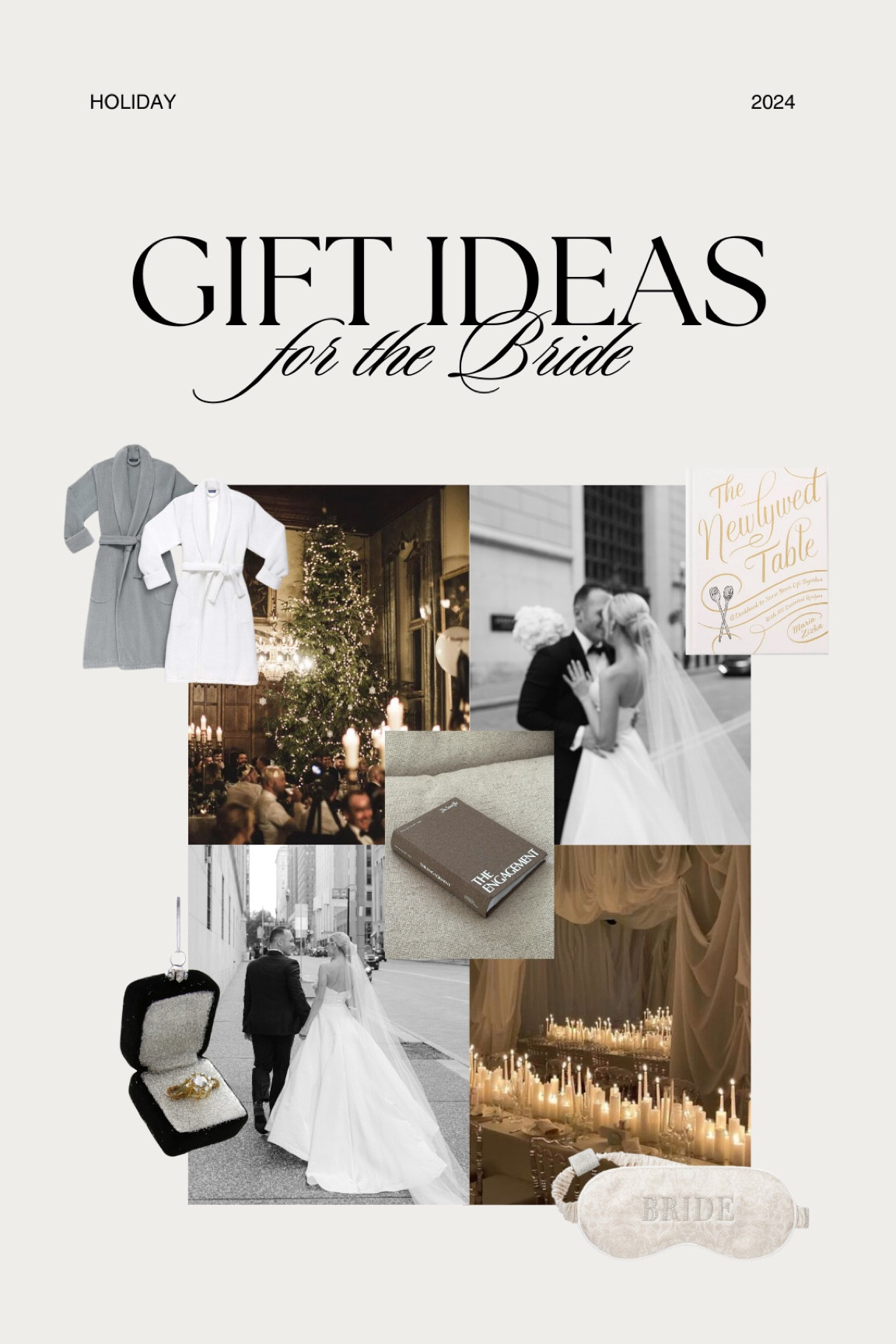 Gift ideas for the bride. Gift ideas for the fiancé. Gift ideas for the newlywed. Bridal. Bridal gifts. #ltkbride #ltkbridal 

#LTKGiftGuide #LTKSeasonal #LTKCyberWeek