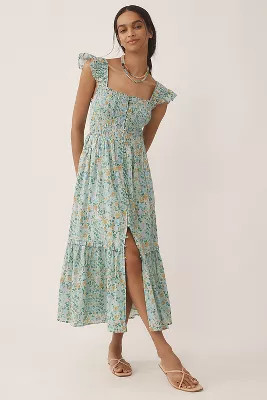 The Peregrine Midi Dress: Square-Neck Edition | Anthropologie (US)