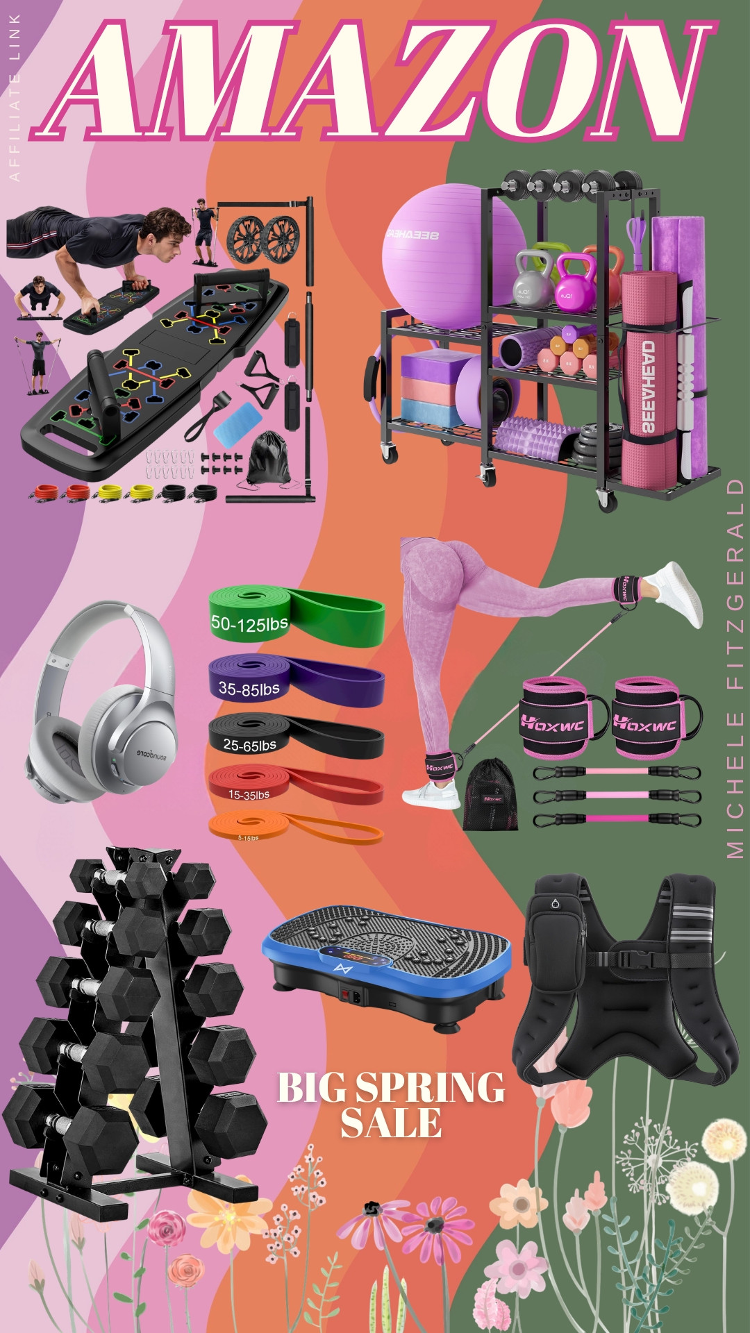 Spring cleaning... but make it my fitness routine! 🌸 From aesthetic dumbbell racks to the viral vibration plate, these finds make working out feel less like a chore. 🧘‍♀️🔥

#LTKsalealert #HomeGym #FitnessMotivation #AmazonFinds #BigSpringSale #WorkoutRoutine #GymGirl #WellnessJourney 

 #LTKmomlife #LTKSaleAlert #LTKWorkwear