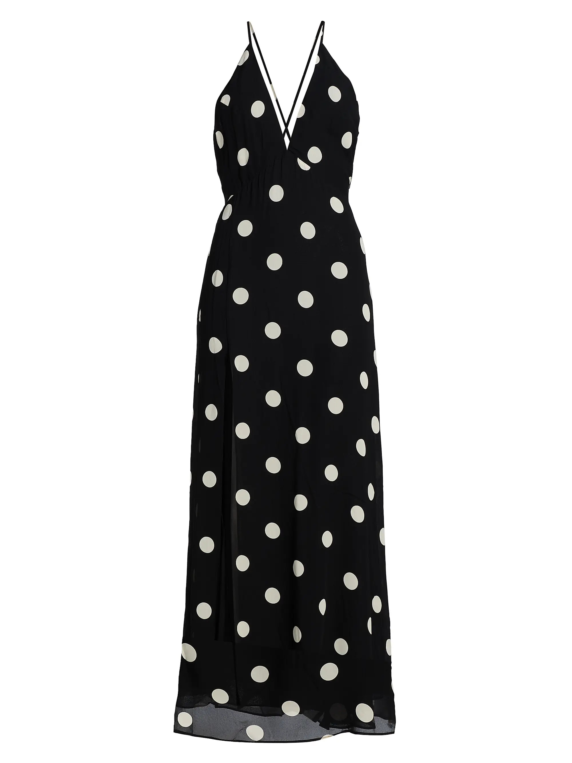 Zani Polka Dot Maxi Dress | Saks Fifth Avenue