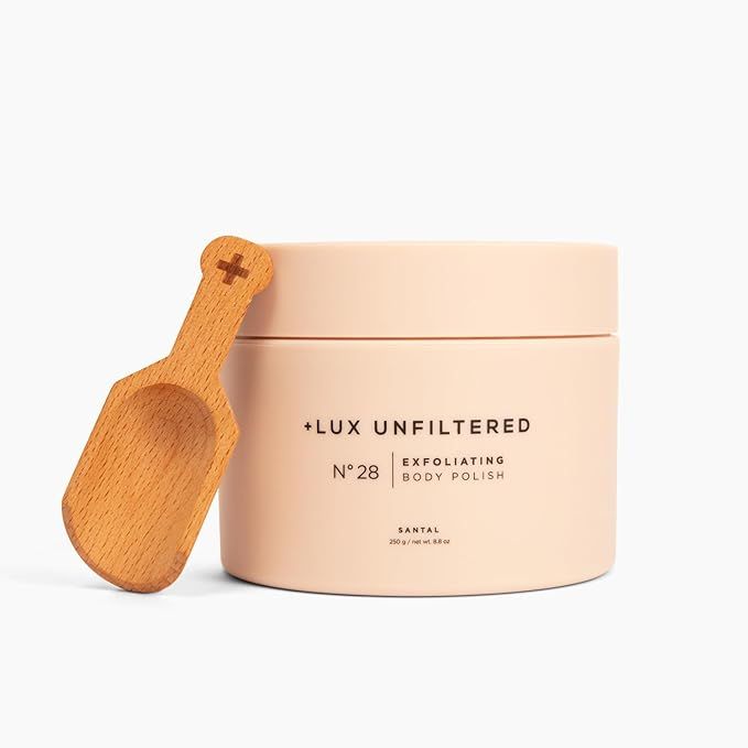 + Lux Unfiltered N°28 Exfoliating Body Polish in Santal, Hydrating and Moisurizing Sugar Scrub, ... | Amazon (US)