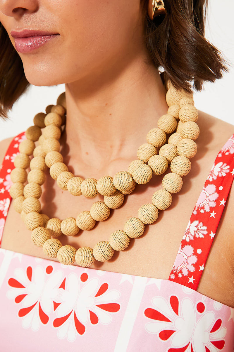 Raffia Emma Layered Necklace | Tuckernuck (US)