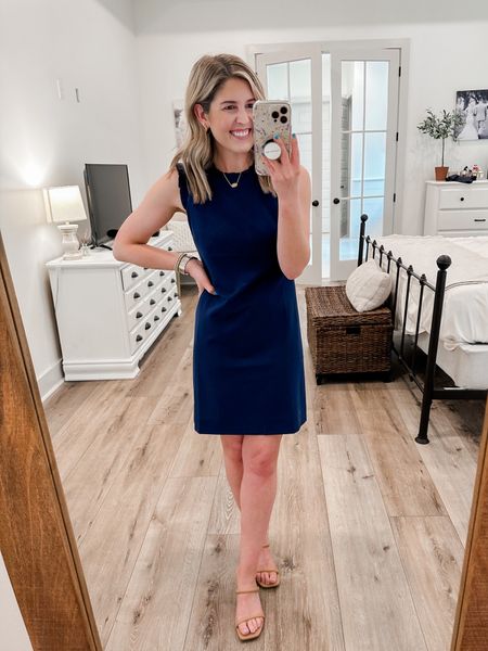 Perfect work dress! 
Wearing 00 petite (Petite sizing is limited in this color)
Business casual, work outfit, workwear, classic style 

#LTKsalealert #LTKunder100 #LTKworkwear