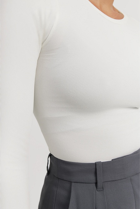 Contour Crew Long Sleeve Top | Country Road (AU)