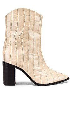 Schutz Vonna Bootie in Almond Buff from Revolve.com | Revolve Clothing (Global)
