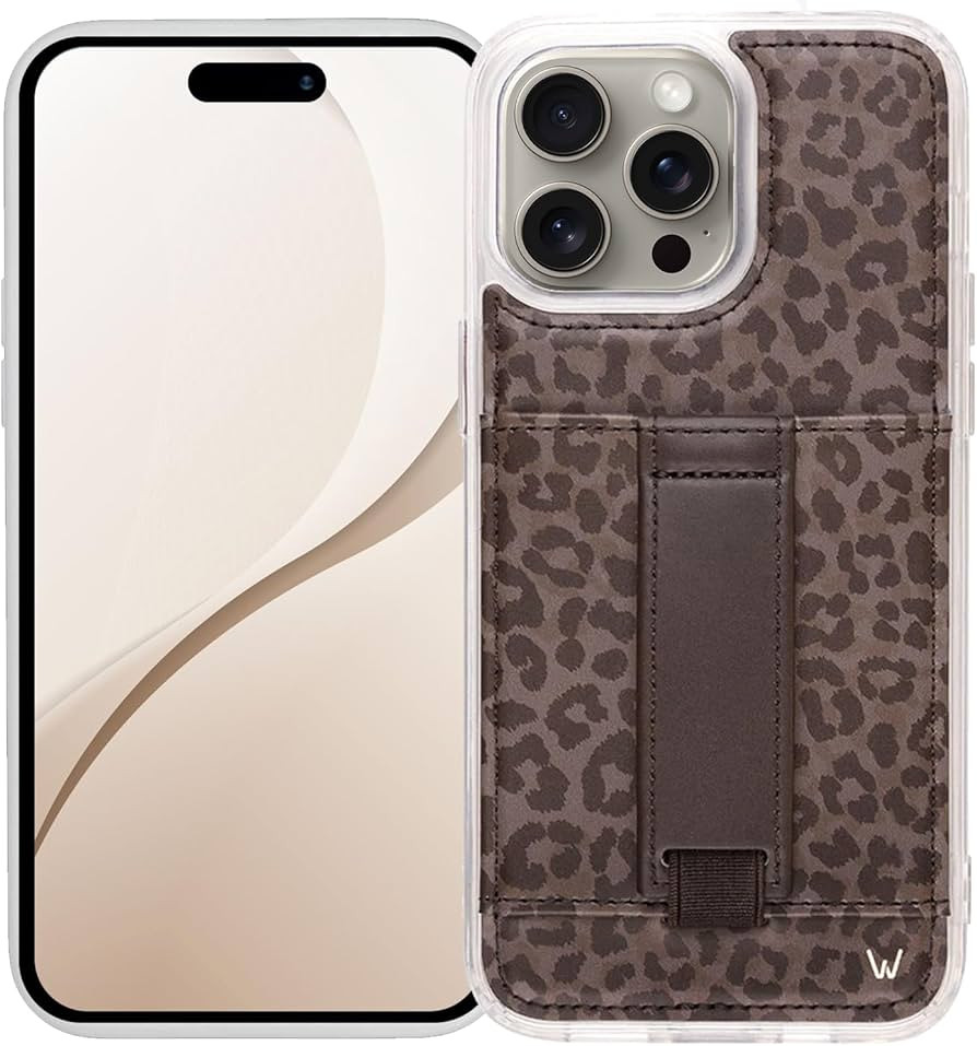 Walli Cases for iPhone 15 Pro Case Aesthetic Wallet Phone Case Card Holder, Securely Holds up to ... | Amazon (US)