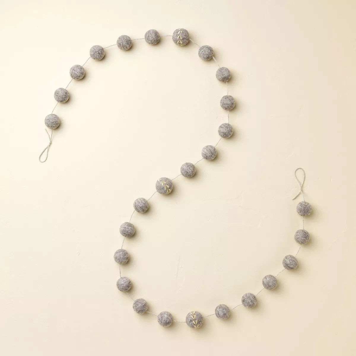 6' Felt Ball Decorative Christmas Garland - Hearth & Hand™ with Magnolia | Target