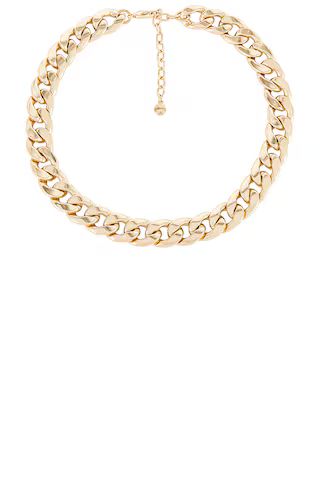 BaubleBar Michaela Curb Chain Necklace in Gold from Revolve.com | Revolve Clothing (Global)