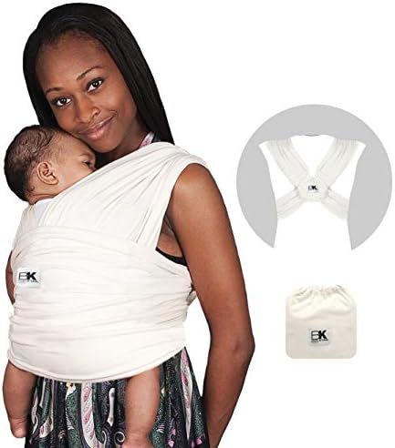 Baby K'tan Organic Baby Wrap Carrier, Infant and Child Sling-Simple PreWrapped Holder for Babywea... | Amazon (US)