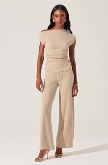 Keir Textured Knit Pants | ASTR The Label (US)