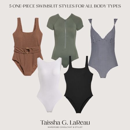 5 one-piece swimsuits for all body types 

#LTKunder100 #LTKswim #LTKfit