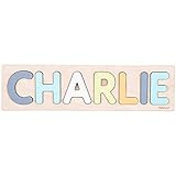 Christmas Gift for Boys and Girls - Personalized Name Puzzle - Custom Wooden Decor - Wood Baby Toys  | Amazon (US)