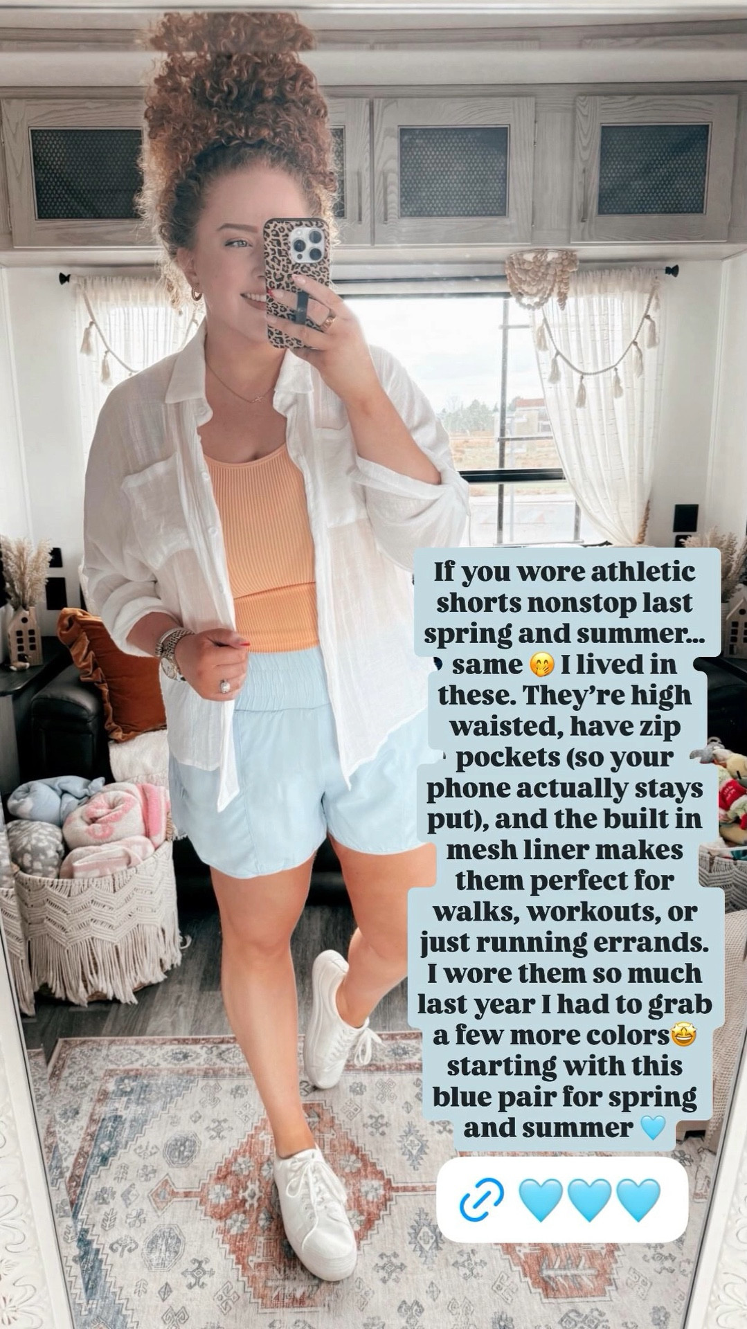 Spring and summer uniform lately 💙 These high waisted athletic shorts are the kind you’ll reach for on repeat 👏 Perfect for walks, errands, travel days, or just staying comfy when the weather warms up.☀️ blue athletic shorts | high waisted athletic shorts | women’s workout shorts | running shorts women | gym shorts women | spring athleisure outfit | summer athleisure outfit | athletic shorts outfit | casual sporty outfit | comfy everyday outfit | workout outfit idea | women’s fitness wear | athleisure style | spring workout outfit | sporty casual outfit | women’s activewear | amazon athletic shorts | warm weather outfit

#LTKgrwm #LTKootd #LTKdayinmylife