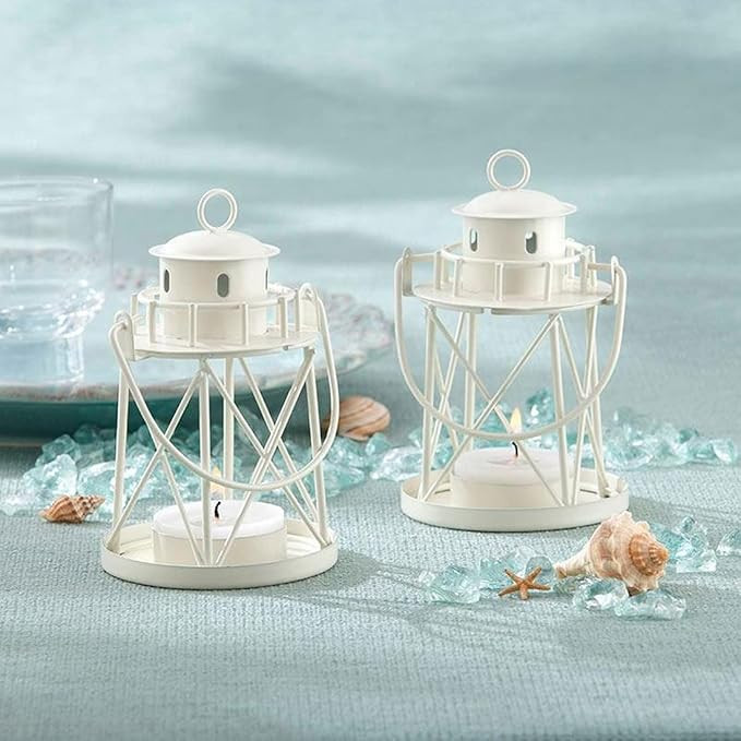 By the Sea Lighthouse Tea Light Holder | Amazon (US)