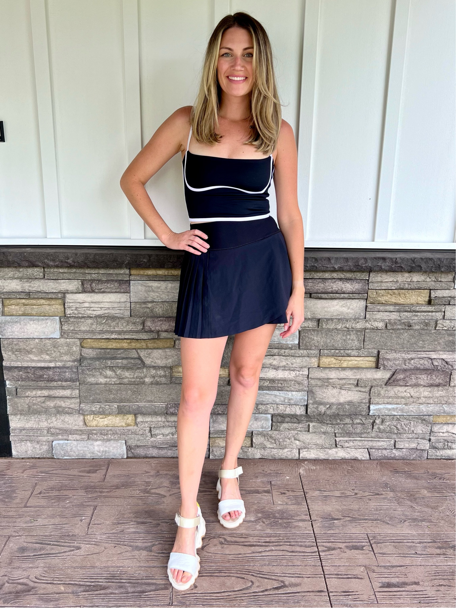 Classic black skirt!

#LTKFitness #LTKxAF #LTKActive