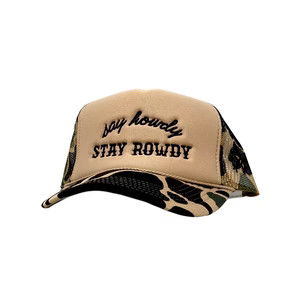 MHC Say Howdy Stay Rowdy | The Mad Hatter Company