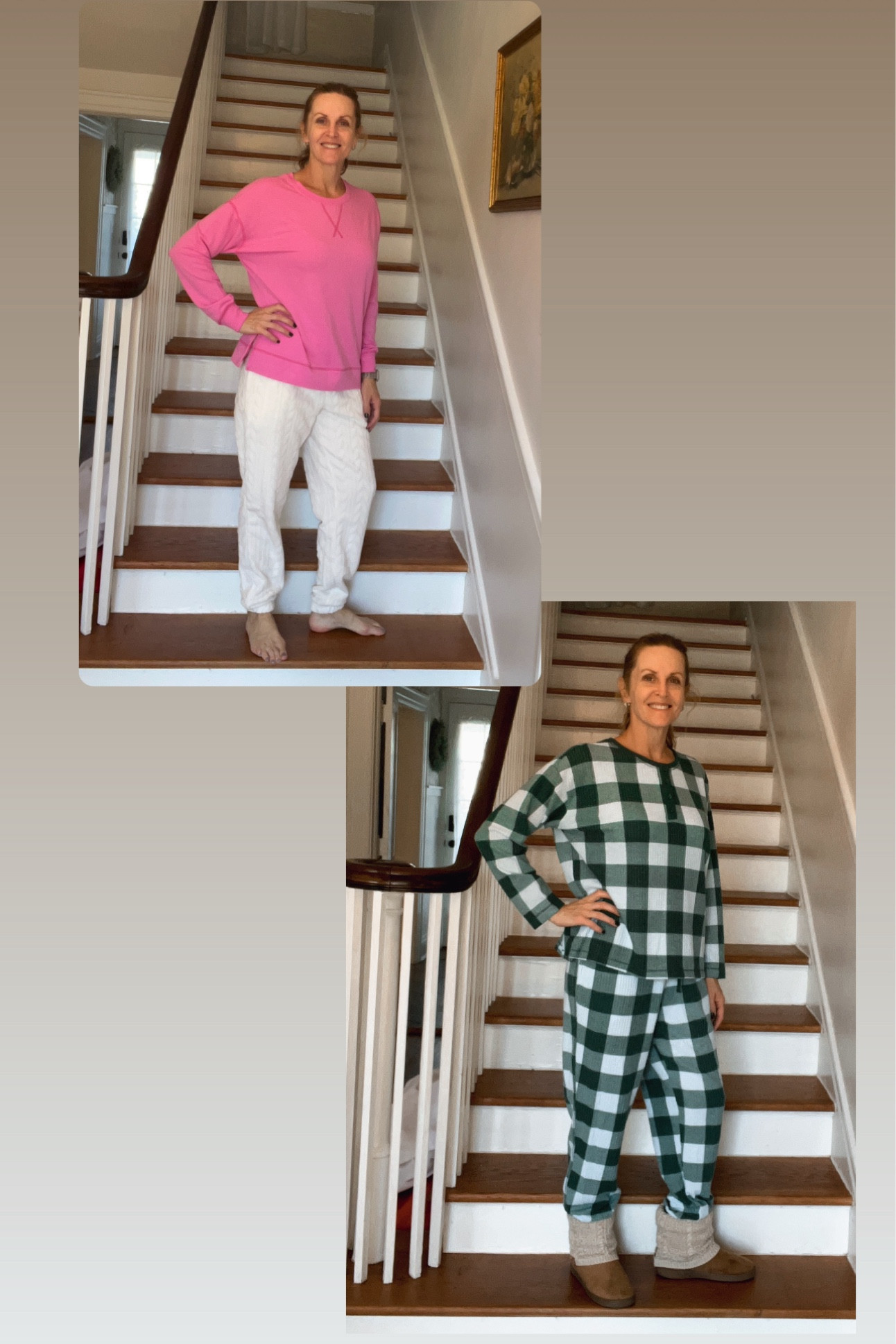 These pj’s are SO soft, comfortable and affordable!  The bottoms run big so keep that in mind. 

#LTKHoliday #LTKover40 #LTKSeasonal