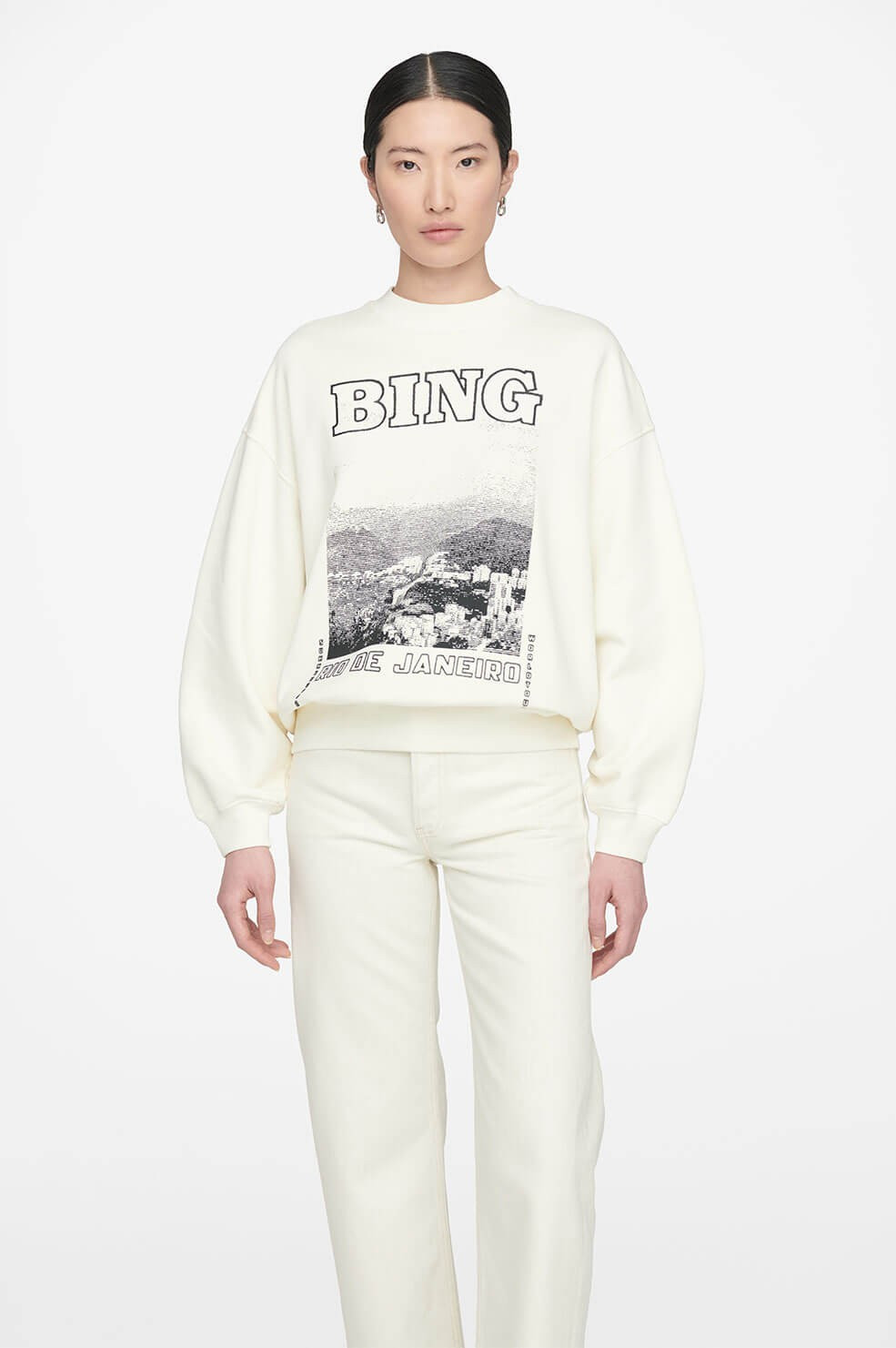 Jaci Sweatshirt Rio De Janeiro | Anine Bing