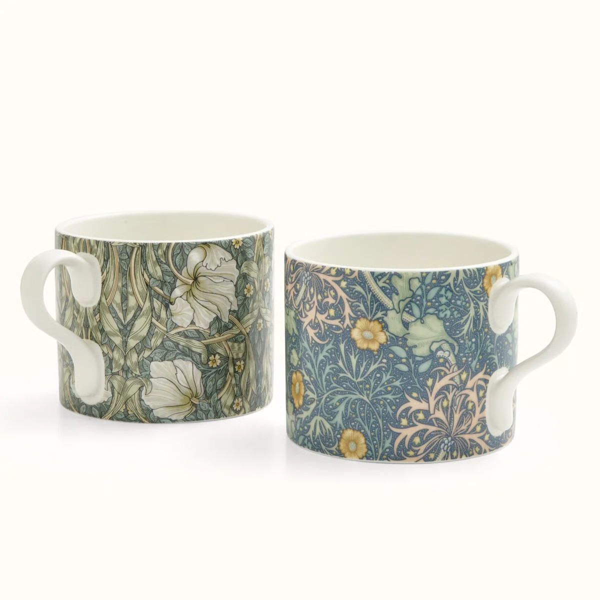 The Original Morris & Co. Seaweed 2 Piece Mugs Set (Set of 2) | Wayfair UK