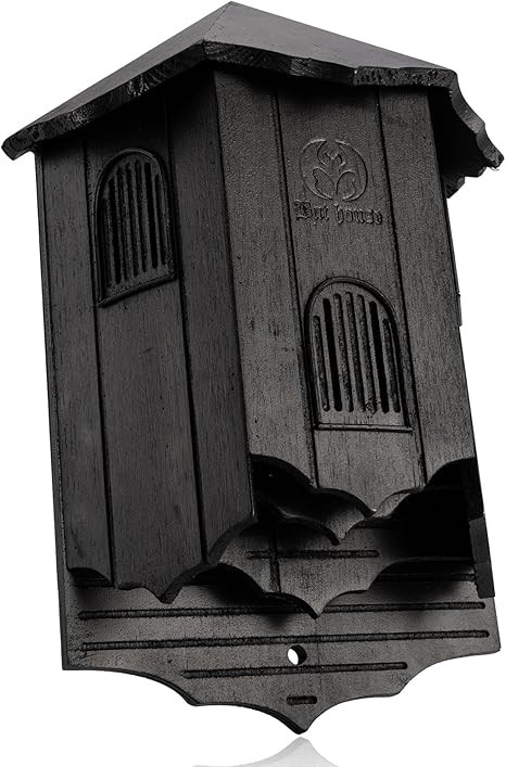 Wooden Castle Bat Houses for Outside Bat Box for Outdoors - Large Three Chamber Box Perfectly Des... | Amazon (US)