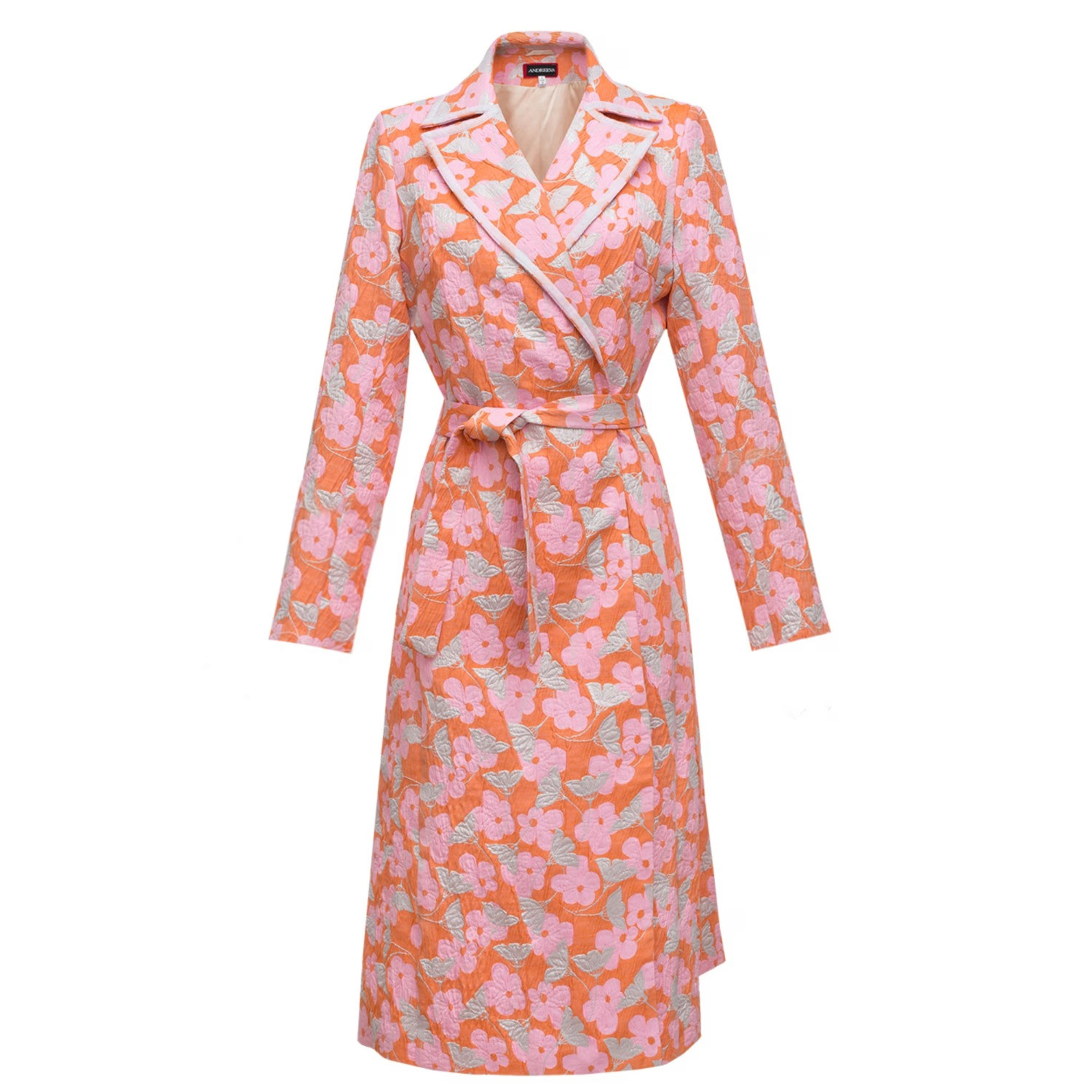 Pink Jacqueline Coat | Wolf & Badger (US)