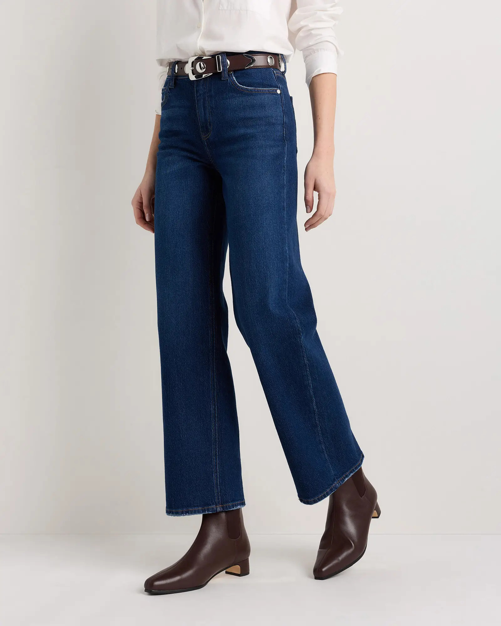 Italian Leather Kitten Heel Ankle Boot | Quince