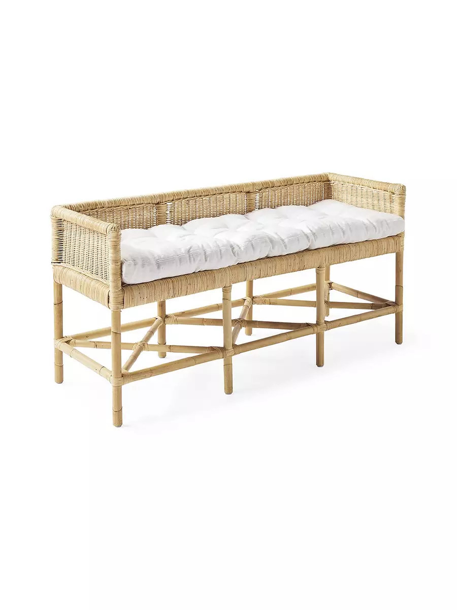 Shore Bench Cushion - Quick Ship | Serena and Lily