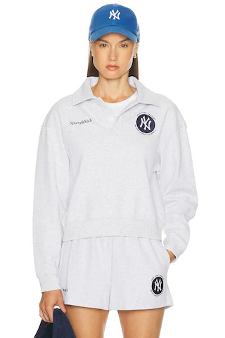 X NY Yankees World Series Polo Sweater | FWRD 