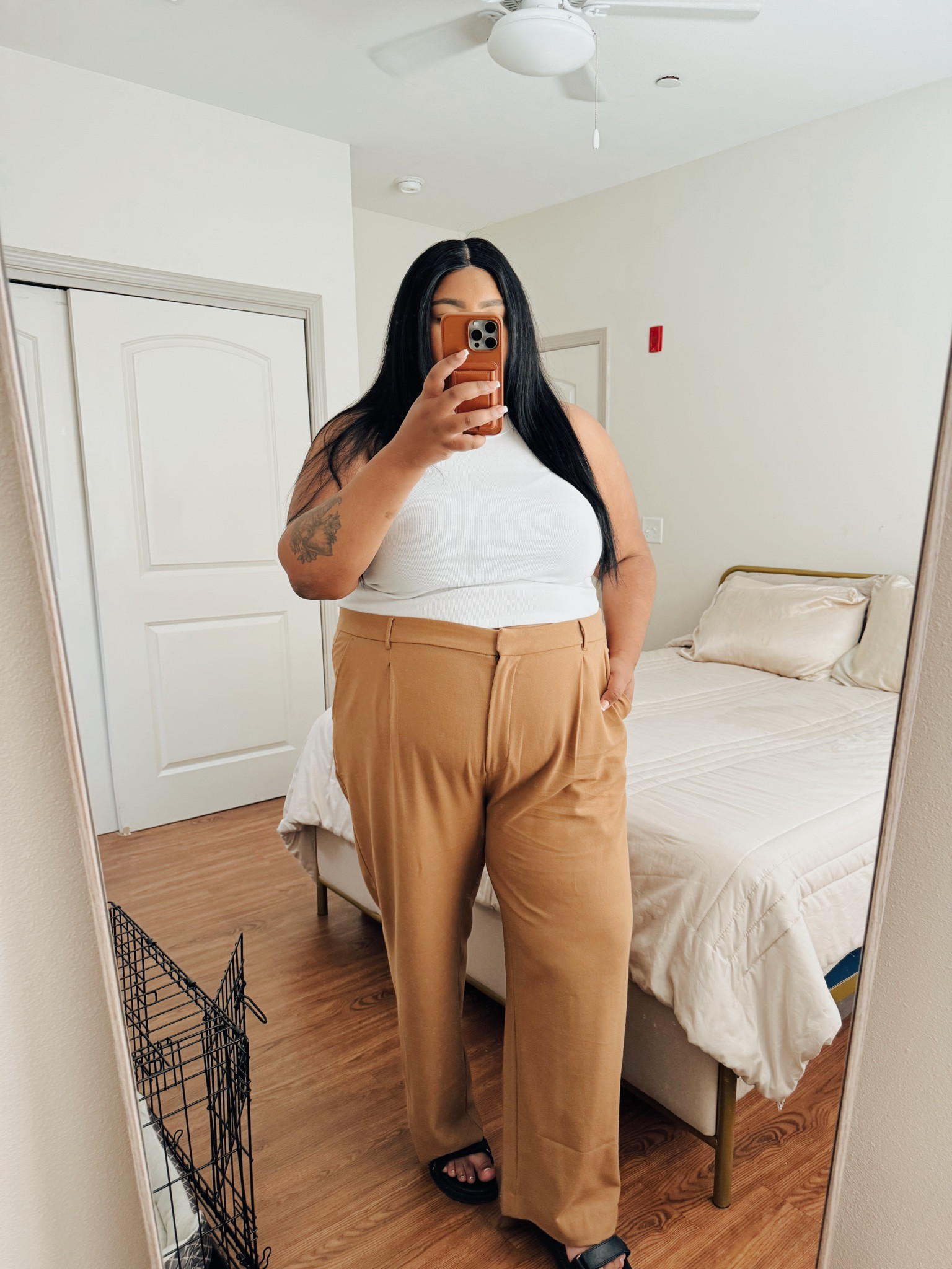 Neutral, minimal workwear, casual fashion plus size spring outfit

#LTKPlusSize #LTKFindsUnder50 #LTKWorkwear