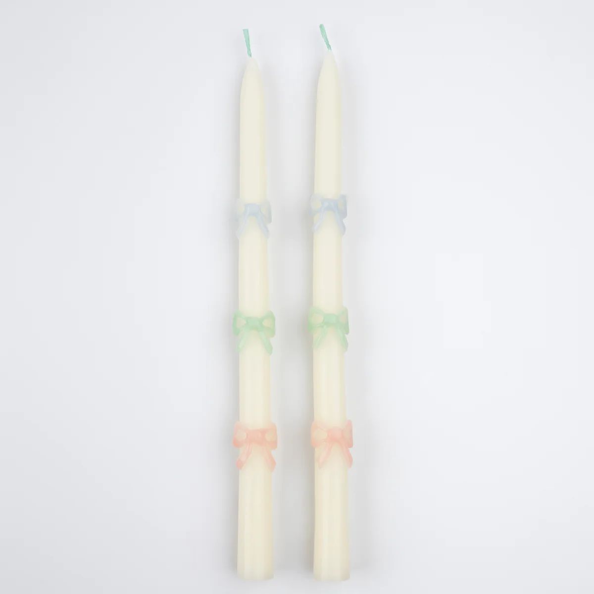 Multi Bow Taper Candles (x 2) | Meri Meri