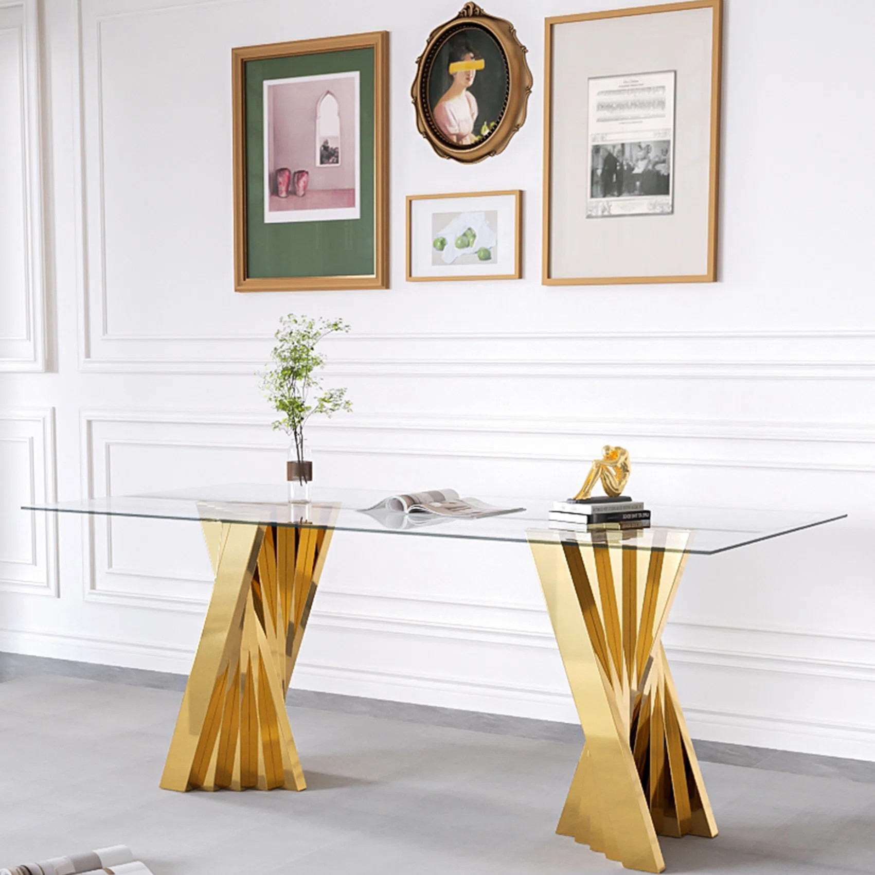 Everly Quinn Merrimack Rectangular 70.08'' L x 35.04'' W | Wayfair | Wayfair North America