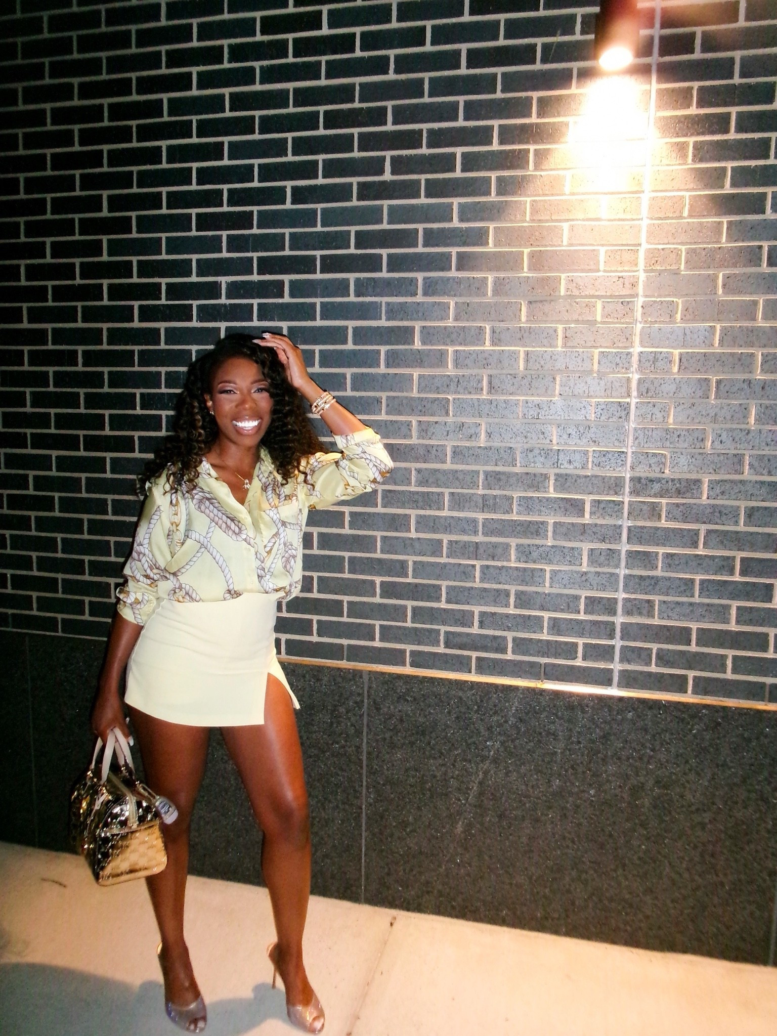 I wore this butter yellow satin blouse and skirt from @Zara to a networking event, and it was the perfect mix of professional work outfit (the blouse) meets sexy yet classy.

This is an old outfit from Zara, but I tagged similar pieces below! 💛  

Btw, I took this photo using my Kodak FZ55 📸✨

#LTKdayinmylife #LTKootd #LTKTall