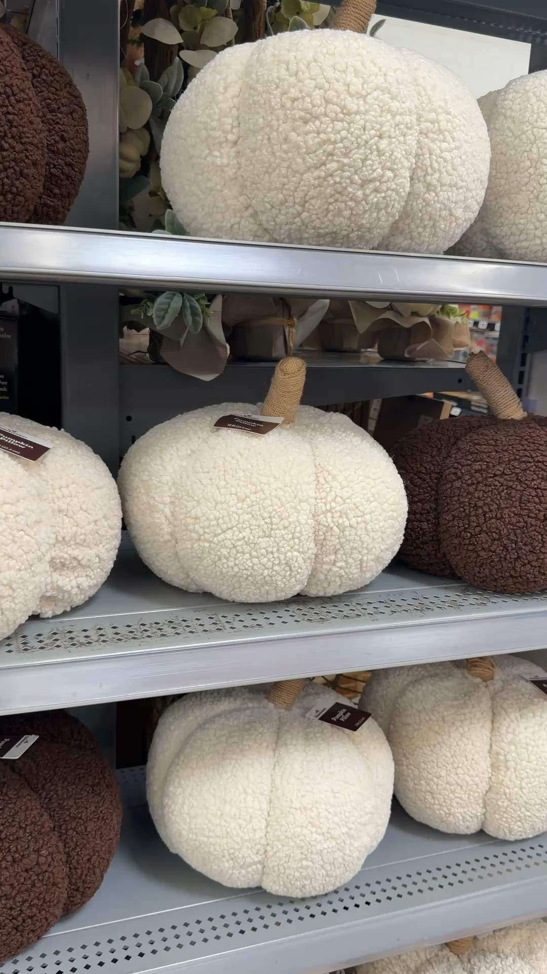 $11 sherpa pumpkins available at Walmart! Love these to style in a playroom, console tables, shelves, etc! Makes for cute fall touches in areas that the decor needs to be kid-friendly if picked up 🤪 

*linking the white version here, but it looks like the brown ones aren’t available online unfortunately- so maybe check in store near you!

#LTKHome #LTKSeasonal