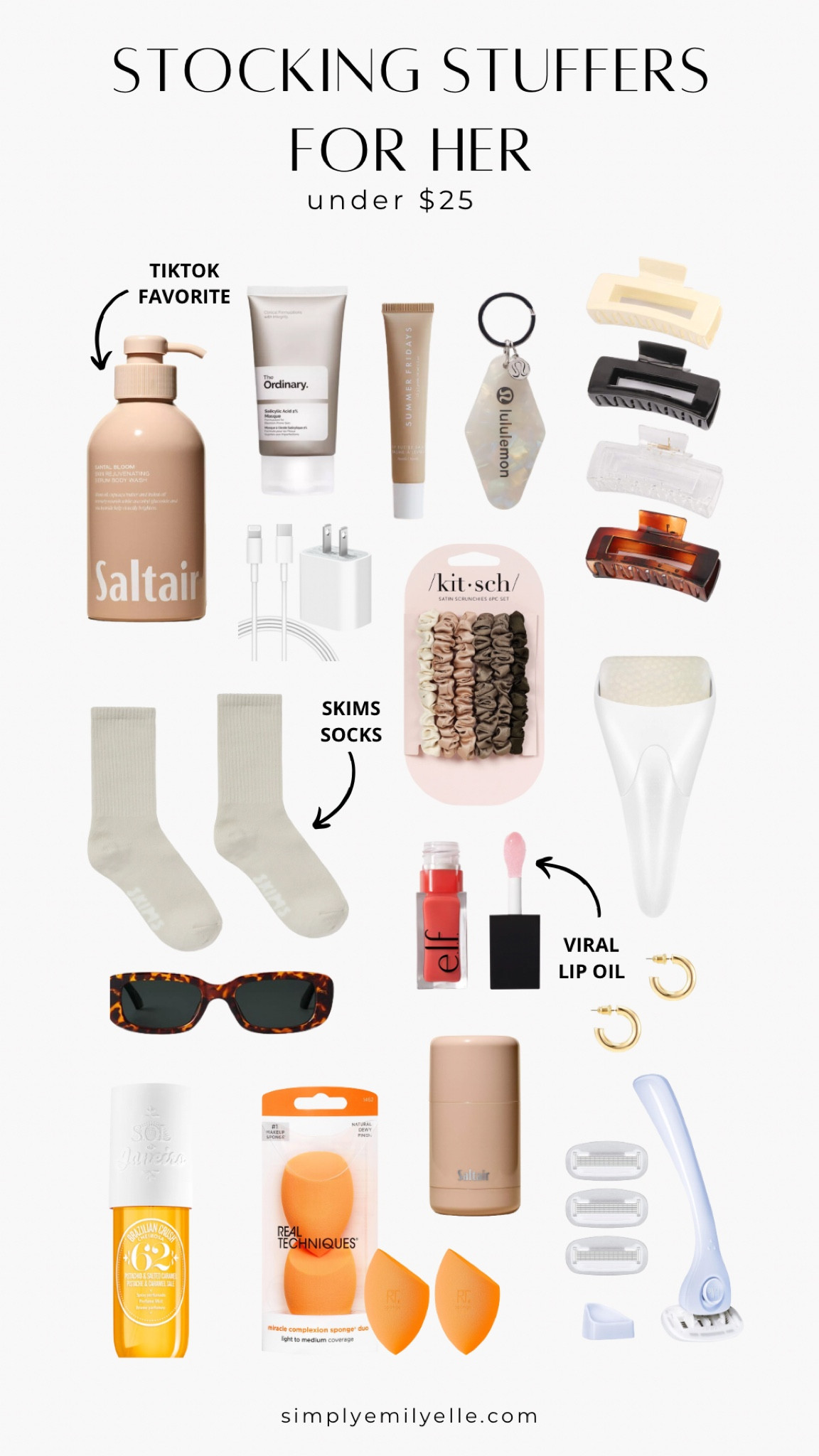 Stock stuffers, stocking stuffer ideas, stocking stuffers under $25, stocking stuffers under $20, stocking stuffers under $15, stocking stuffers under $10, stocking stuffers for her, stocking stuffers for women, stocking stuffers for girls, stocking stuffers for girlfriend, stocking stuffers for sister, stocking stuffers for best friend 

#LTKSeasonal #LTKHolidaySale #LTKGiftGuide