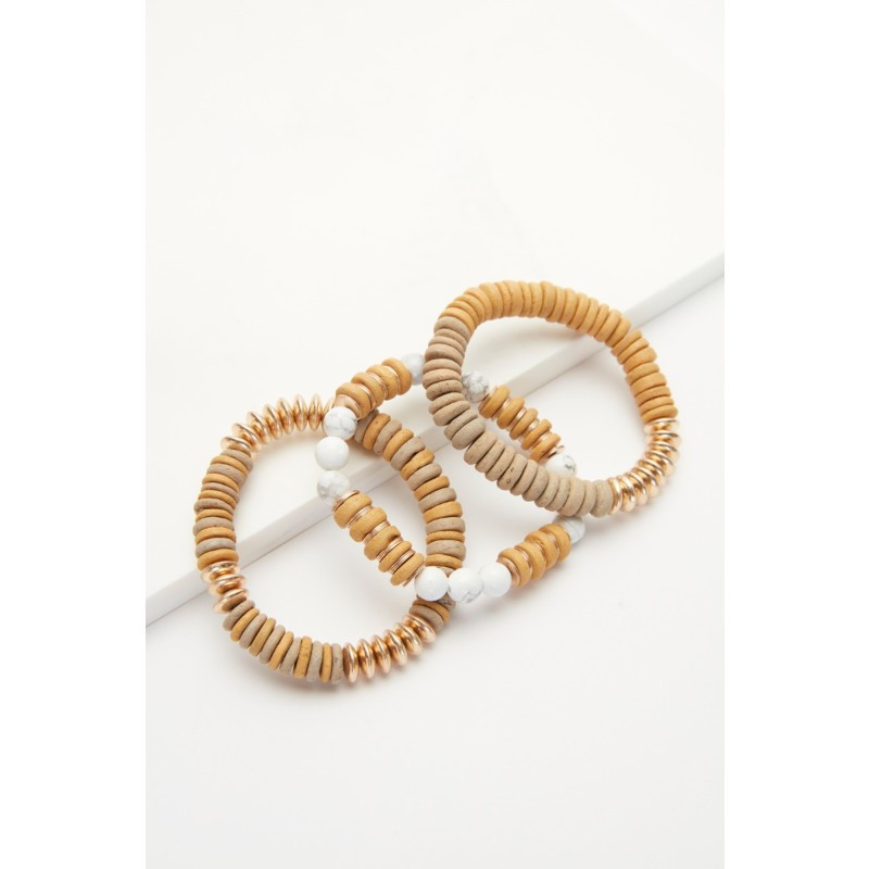 Evereve  Stella Wood Bracelet Pack | Evereve