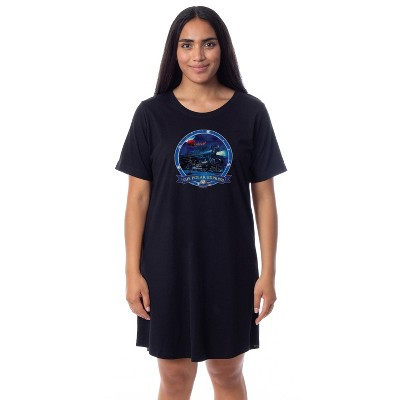 Intimo Polar Express Womens' Train Movie Film Nightgown Sleep Pajama Shirt (X-Large) Black | Target