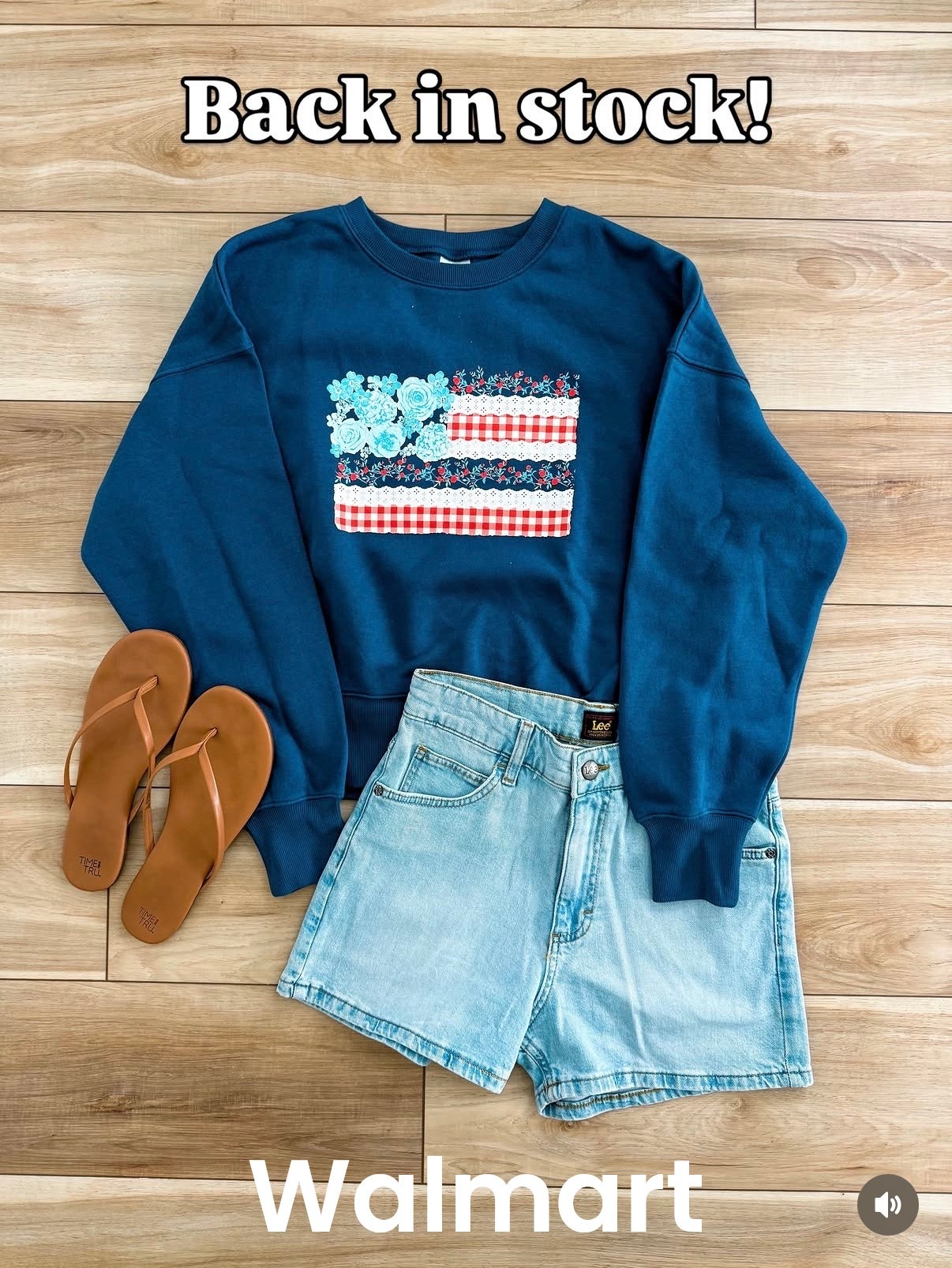 Walmart outfit!!! Sweatshirt back in stock

#LTKgrwm #LTKootd #LTKmomlife