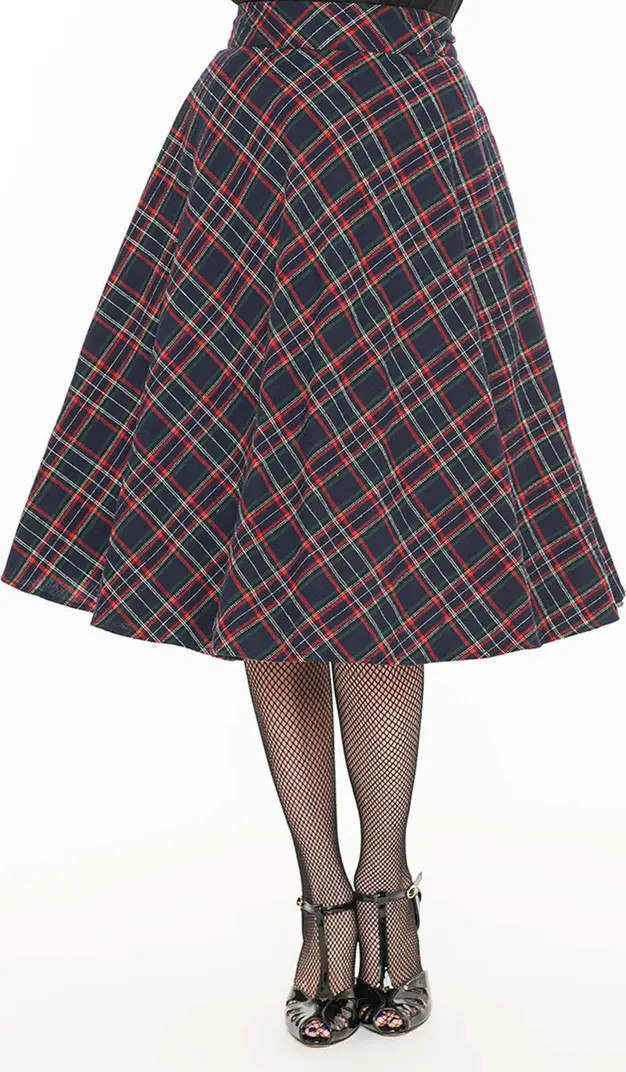 Unique Vintage Retro Style High Waist Vivien Swing Skirt | Nordstrom | Nordstrom