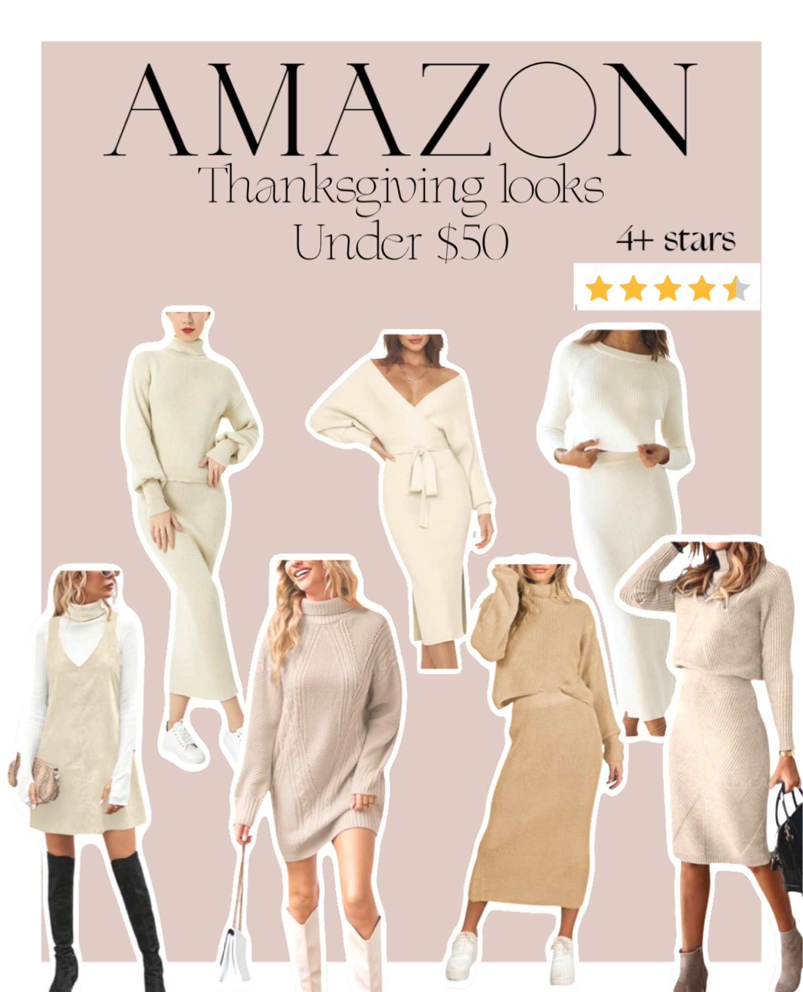 Amazon has the cutest Thanksgiving outfits 🤎🦃✨ all 4+ stars, under $50 + perfect for last second ordering!
- if you haven’t ordered yet, they all have next day shipping 🤩 

#Thanksgivingoutfits #Thanksgivingoutfit 


#LTKCyberWeek #LTKfindsunder50 #LTKHoliday